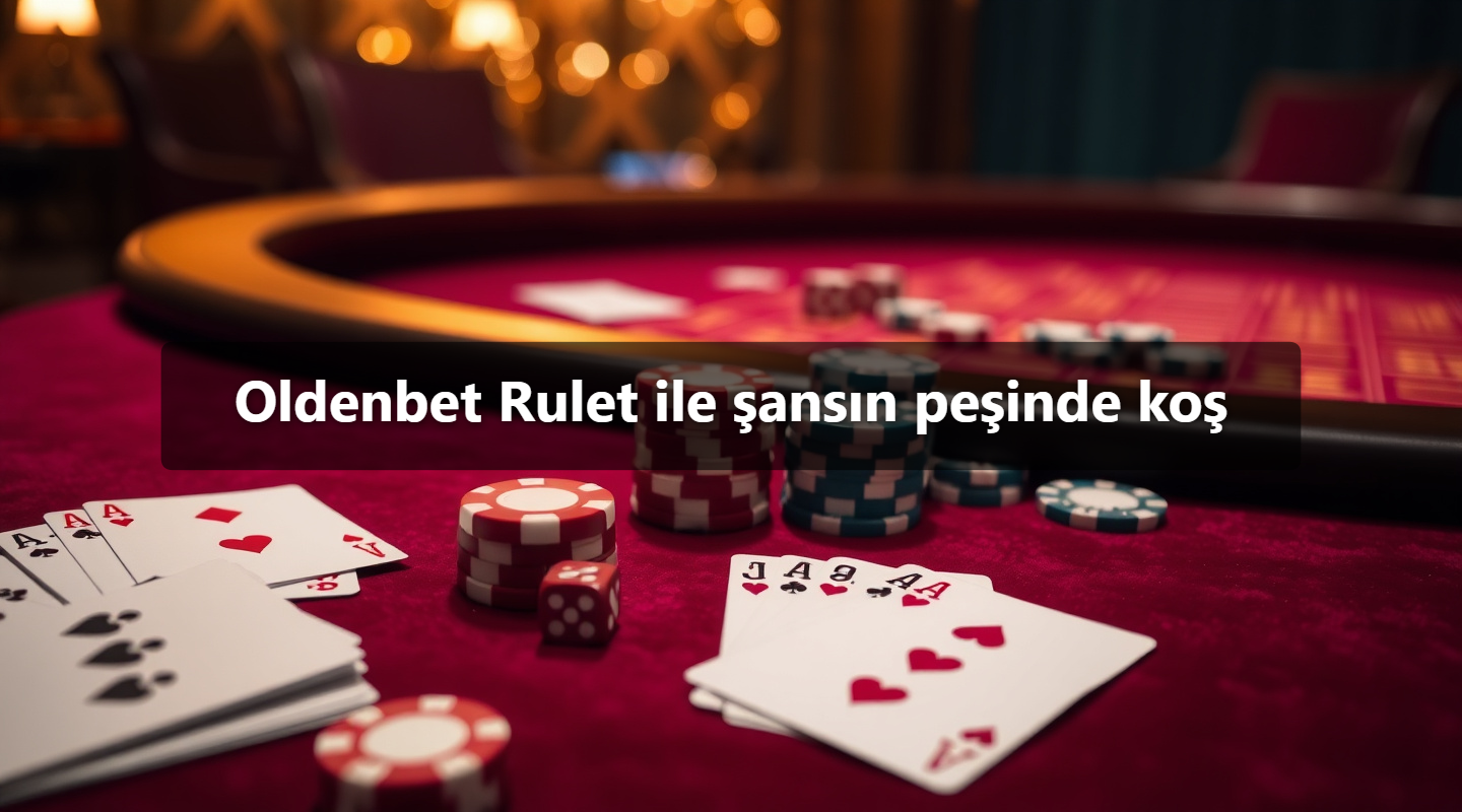 Oldenbet Rulet ile şansın peşinde koş